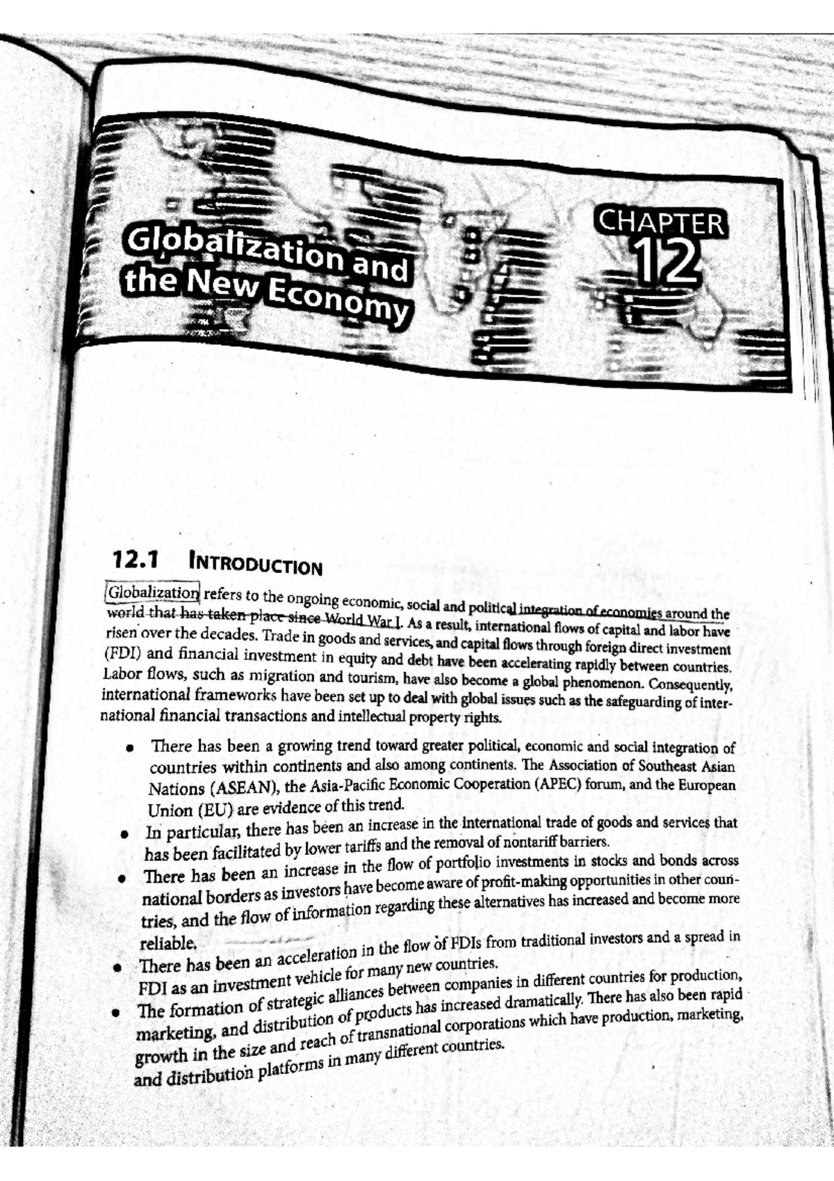 YECONDEV: NOTES AND LECTURES 2023/2034 - CHAPTER 12 the New Economy 12 ...