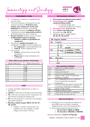 Imselec week7 Antibodies Immunoglobulin transes - MIDTERMS WEEK 7 ...