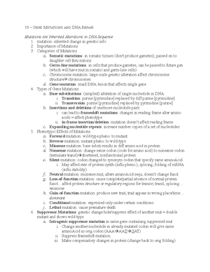 Genetics Notes (With Topic List) - Mendel for Dummies read/learn ...