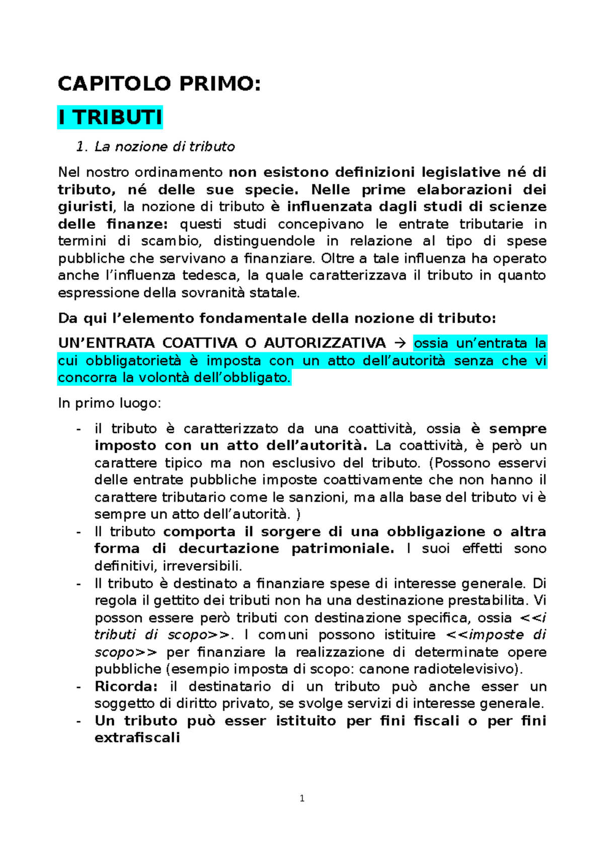 riassunto diritto tributario per concorsi pdf