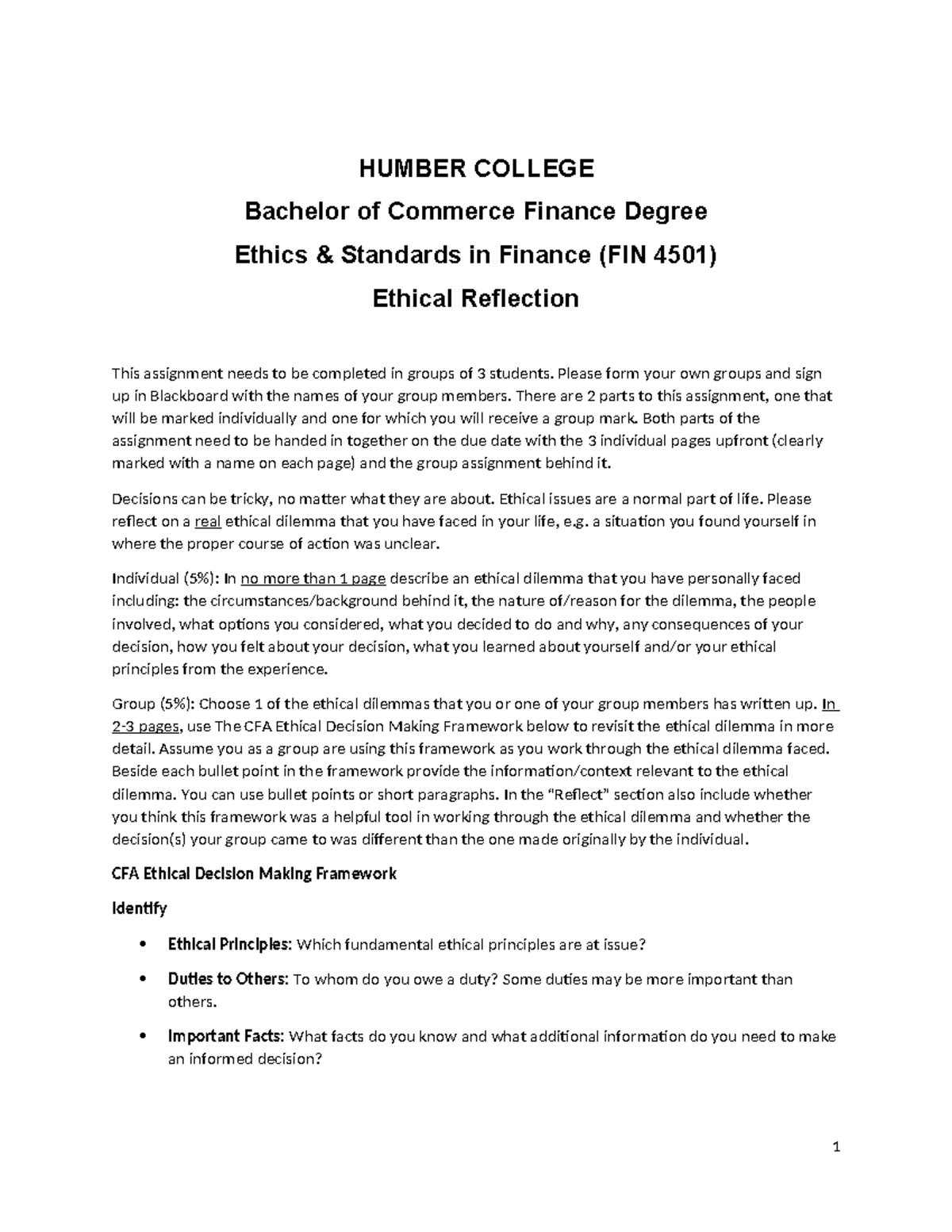 Ethical Reflection - Summary How To Change Your Mind - HUMBER COLLEGE ...