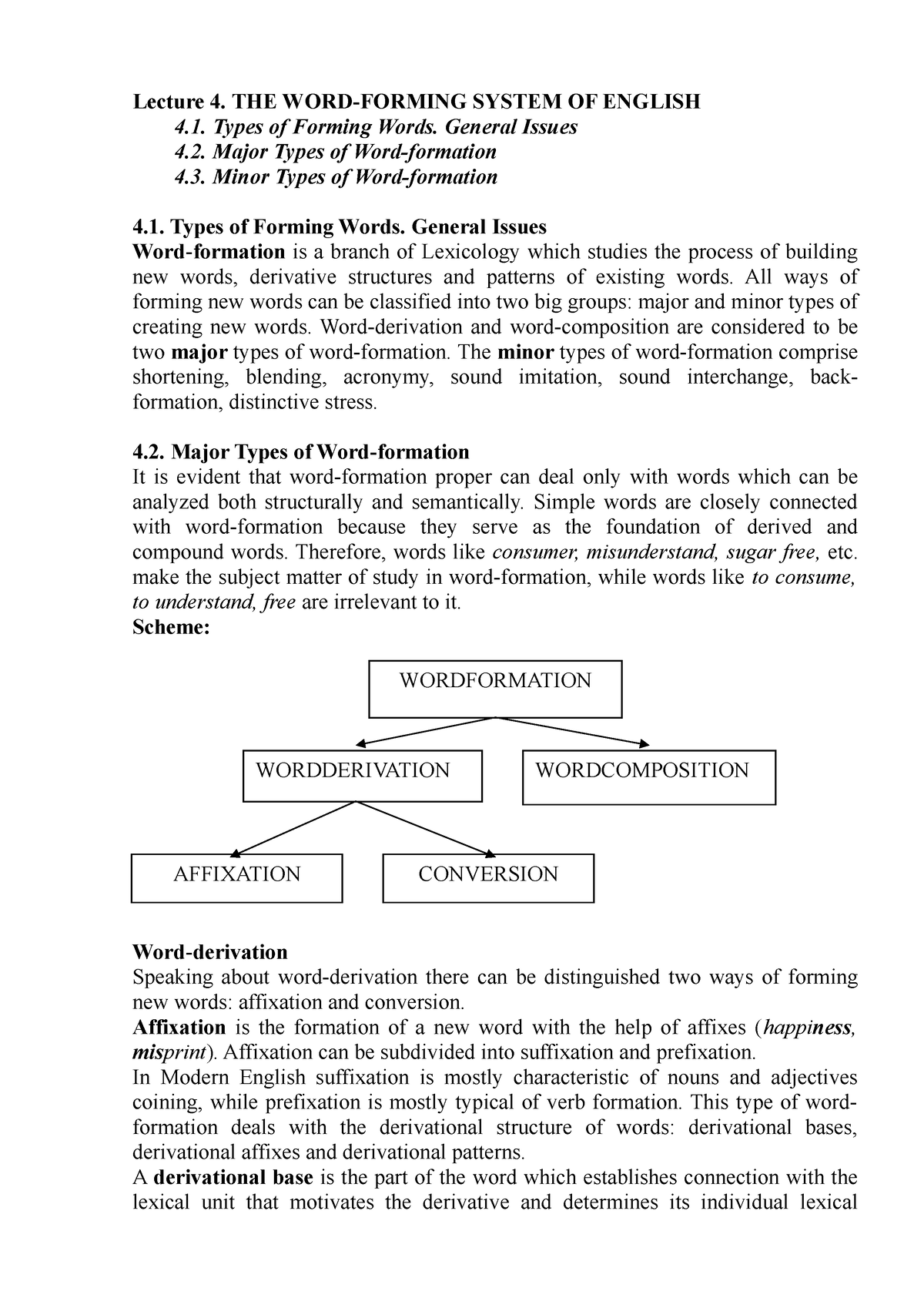 lecture-4-lecture-4-the-word-forming-system-of-english-4-types-of