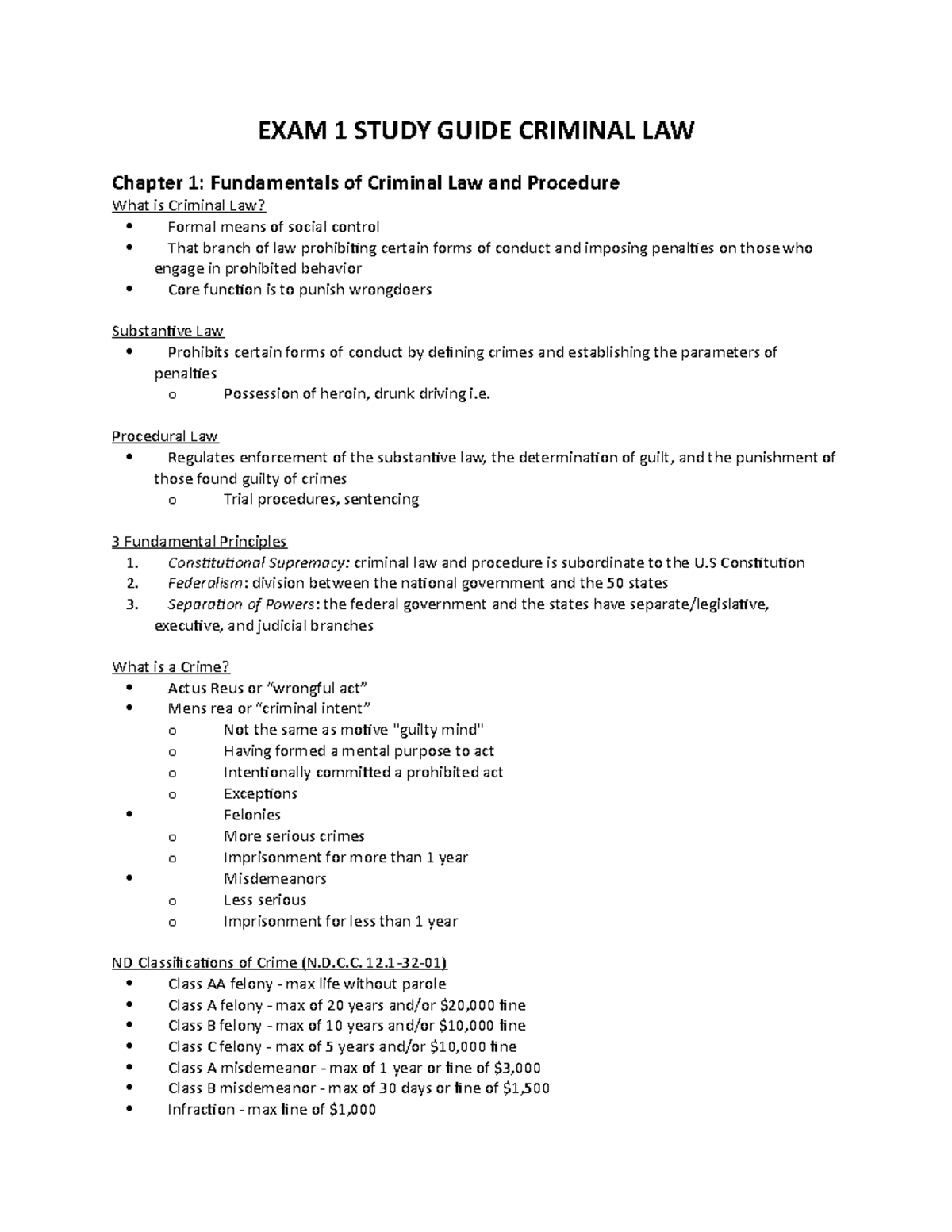 criminal-law-exam-1-notes-exam-1-study-guide-criminal-law-chapter-1-fundamentals-of-criminal