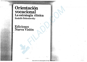 Cuadernillo De Orientaci Ã³n Vocacional Y Ocupacional - Cuadernillo De ...