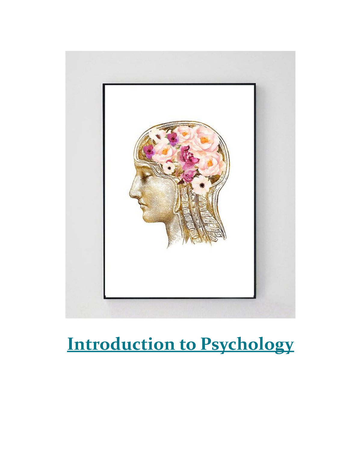 introduction to psychology assignment ideas