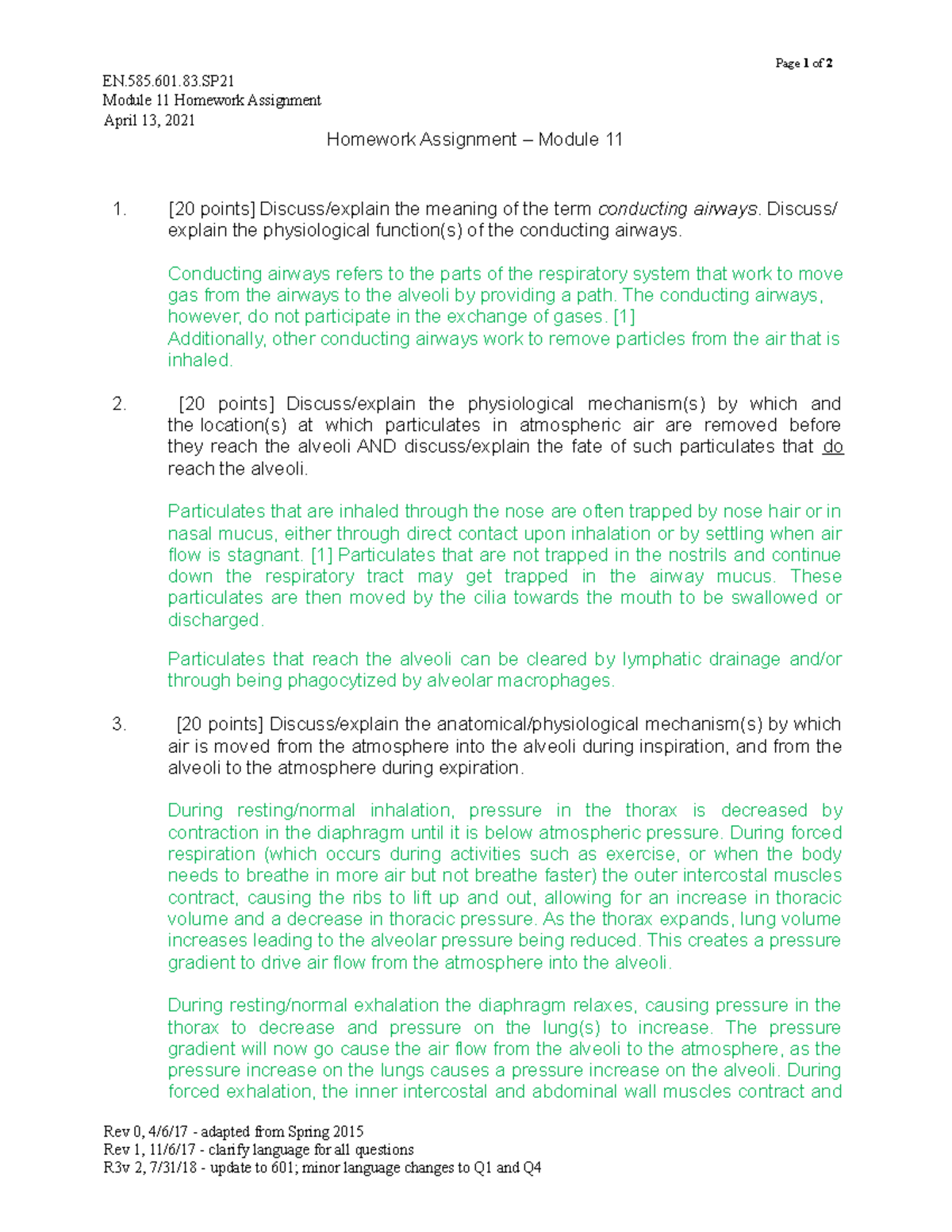 Module 11 Assignment - Page 1 Of 2 EN.585.601.83 Module 11 Homework ...