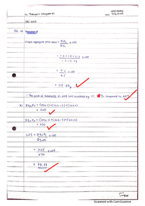 Tutorial Chapter 2 Introduction To Statistics - TUTORIAL Exercise 1 ...