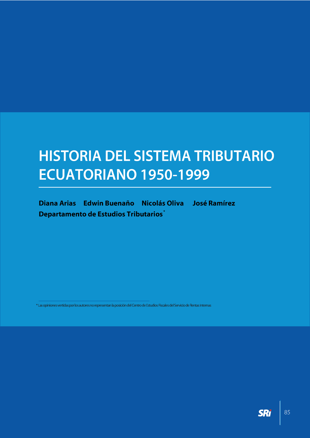 F24 - Tributos - HISTORIA DEL SISTEMA TRIBUTARIO ECUATORIANO 1950 ...