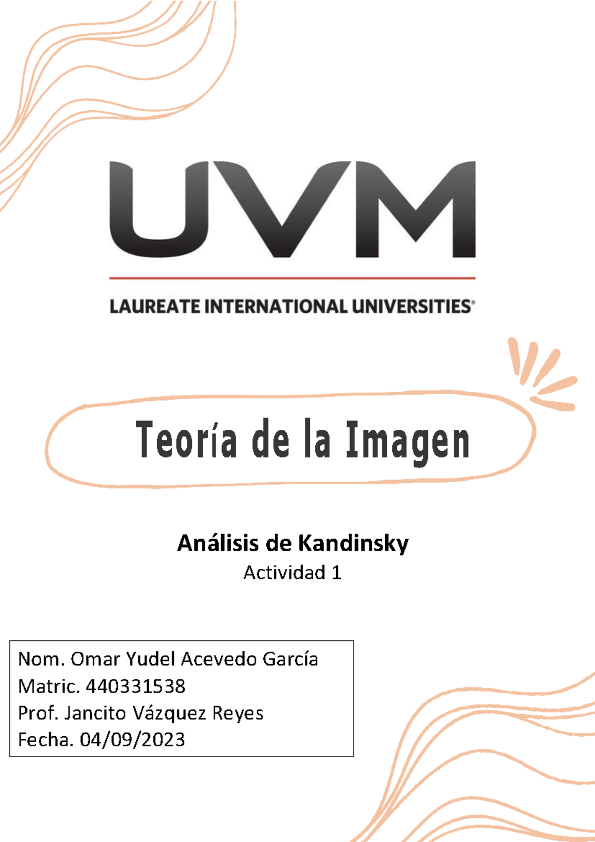 Teoria de la Imagen Actividad 1 Omar Y - T e o r Ì a d e l a I m a g e ...