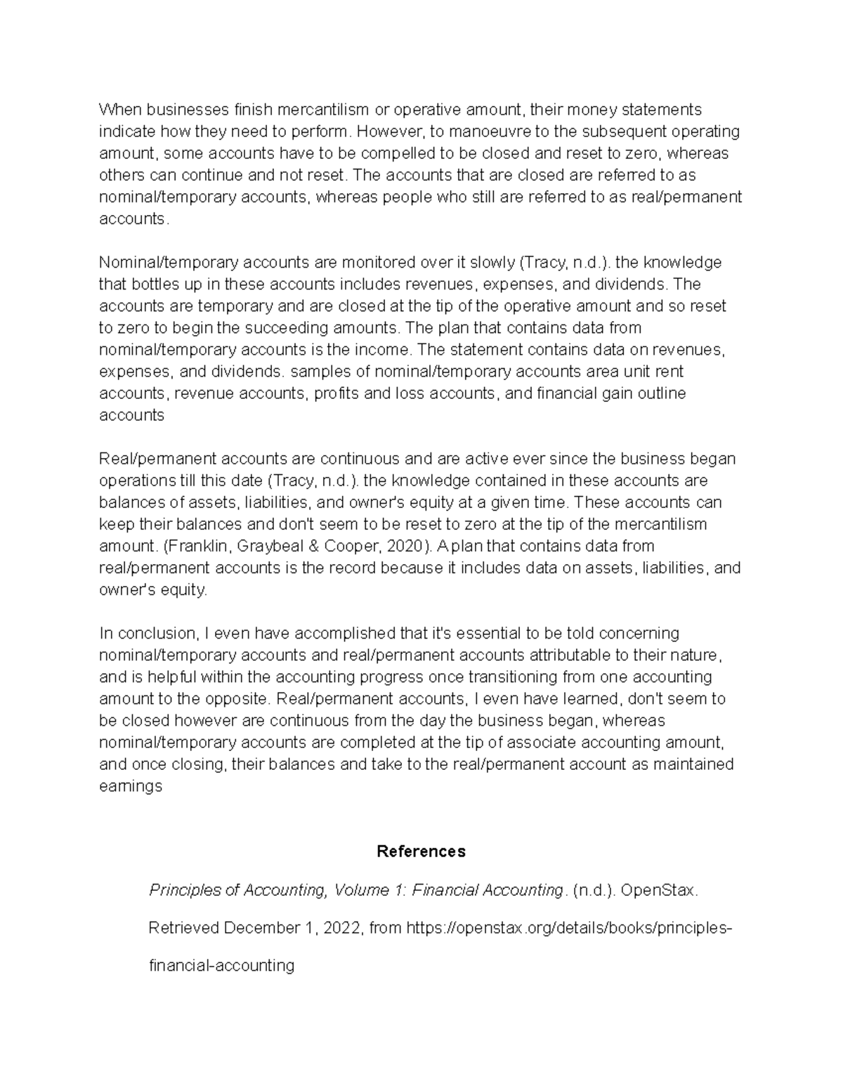 CS 2203 Written Assignment unit 3 - When businesses finish mercantilism ...