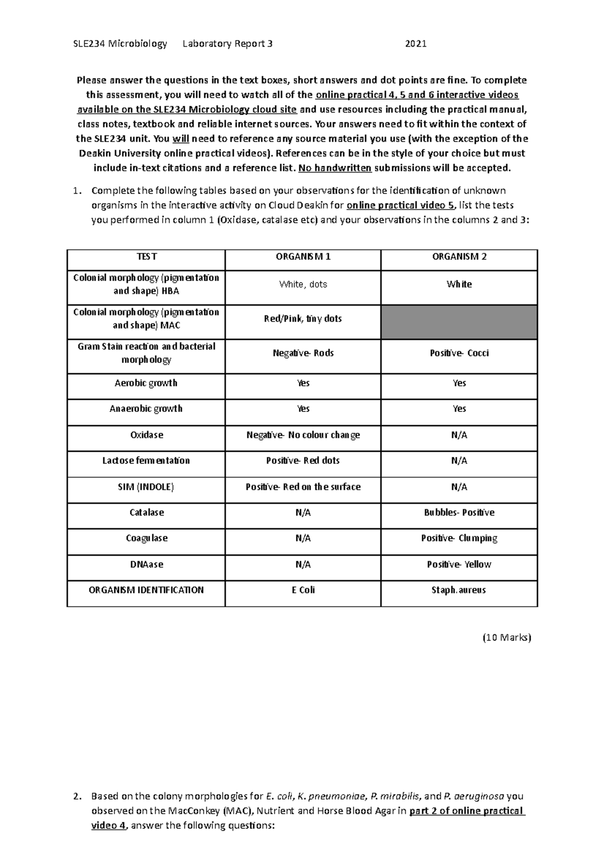 SLE234 Lab Report 3 - Please answer the questions in the text boxes ...