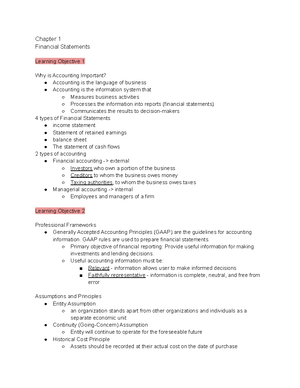 Acct - Ch 2 - Principles Of Financial Accounting Lecture Notes CH 2 ...