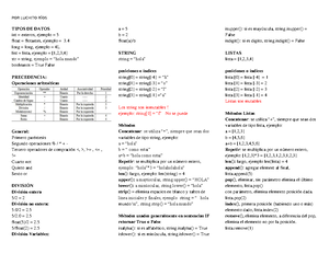 Estructura y ejecución de programas en python - Facultad de Ingeniería ...
