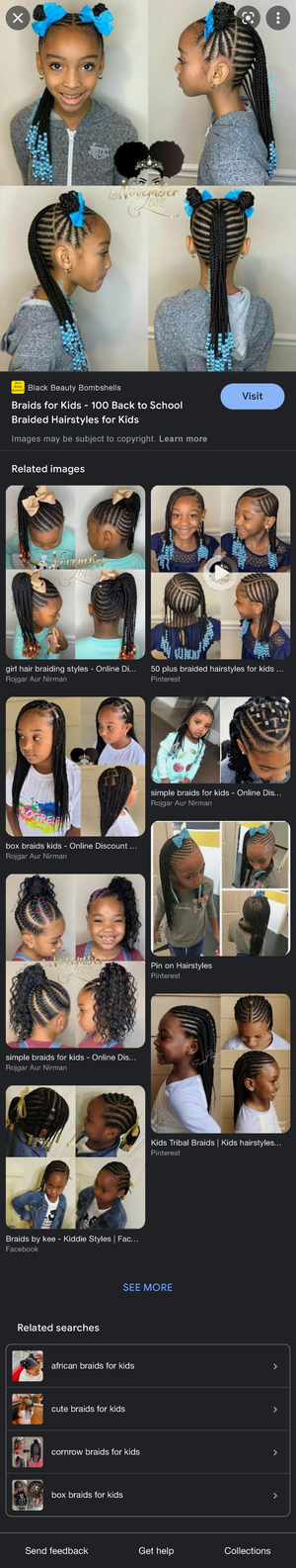 50 Kids Braids with Beads Hairstyles, Black Beauty Bombshells