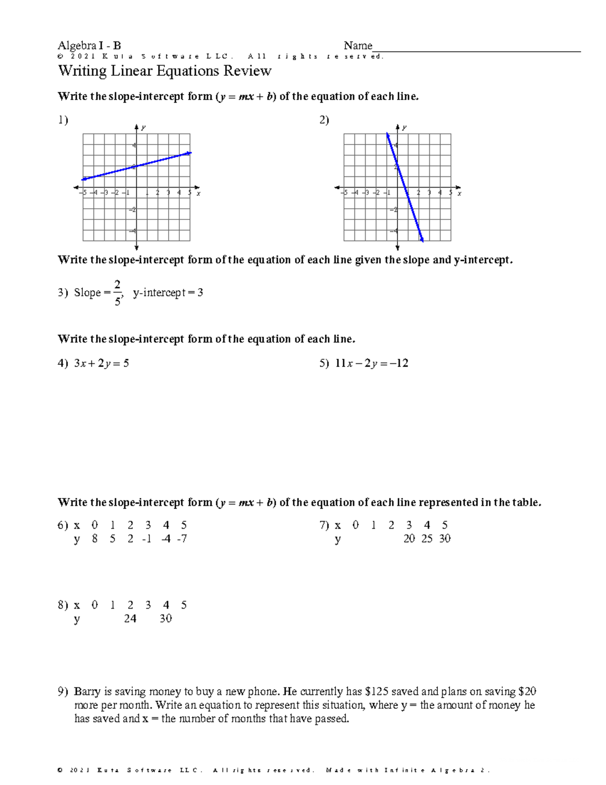 writing-linear-equations-review-with-class-l-2-l-0-d-2-d-1-k