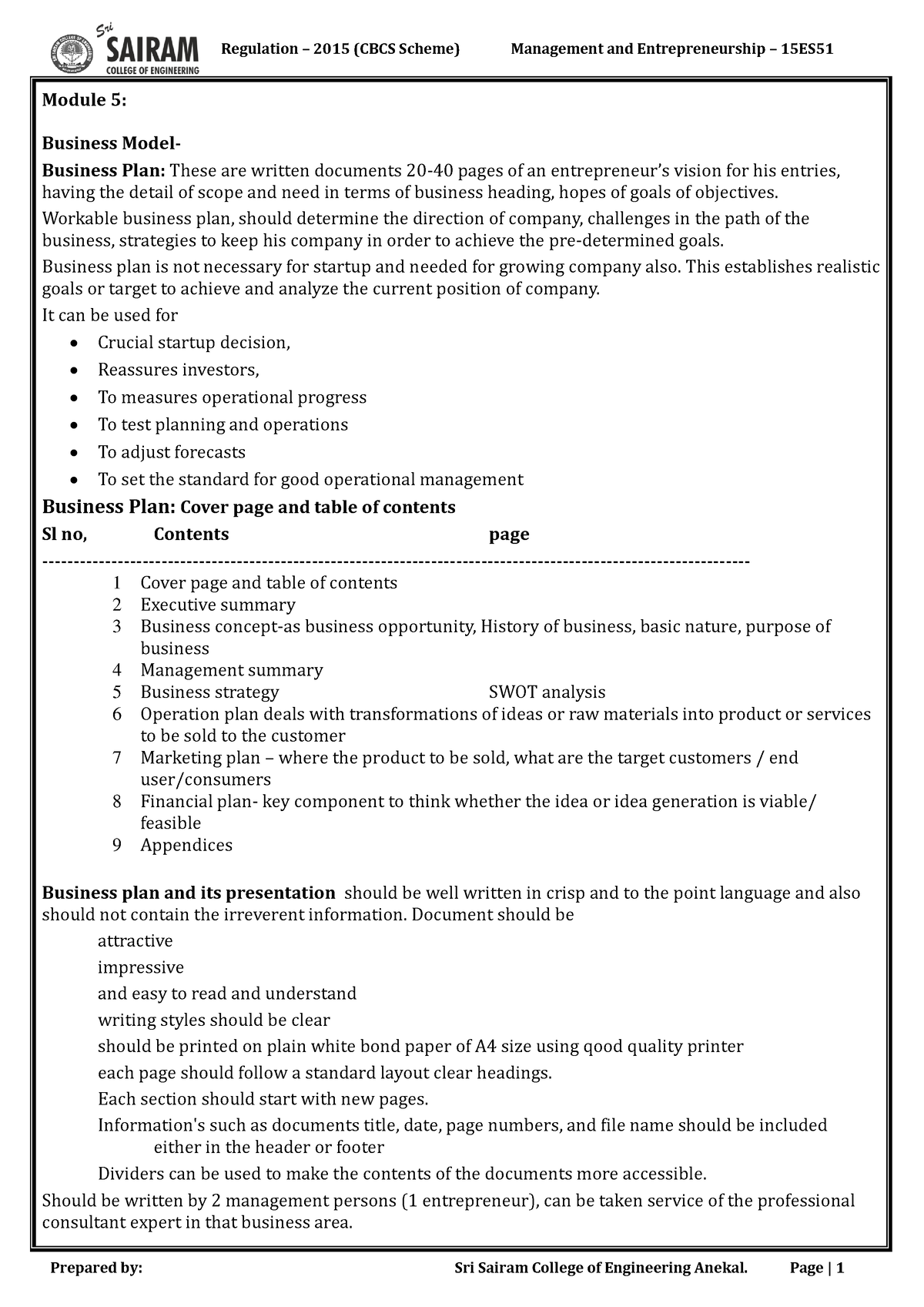 Module 5 - Technological Innovation Management and Entrepreneurship ...