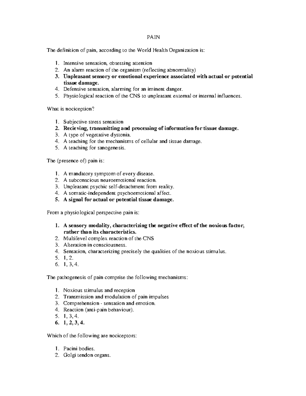 sample-practice-exam-june-2018-questions-and-answers-pain-the