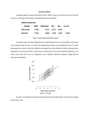 Biostatistics - intro - Biostatistics Mean is a model Error is the ...