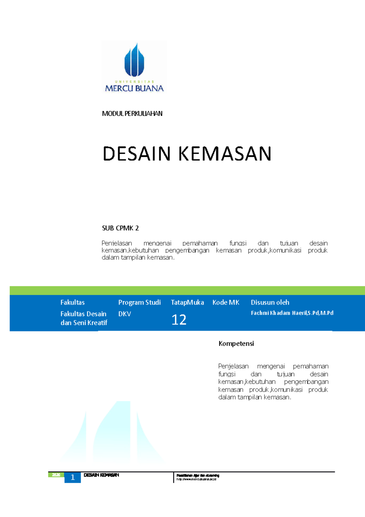 Modul TM 12 Desain Kemasan - MODUL PERKULIAHAN DESAIN KEMASAN SUB CPMK ...