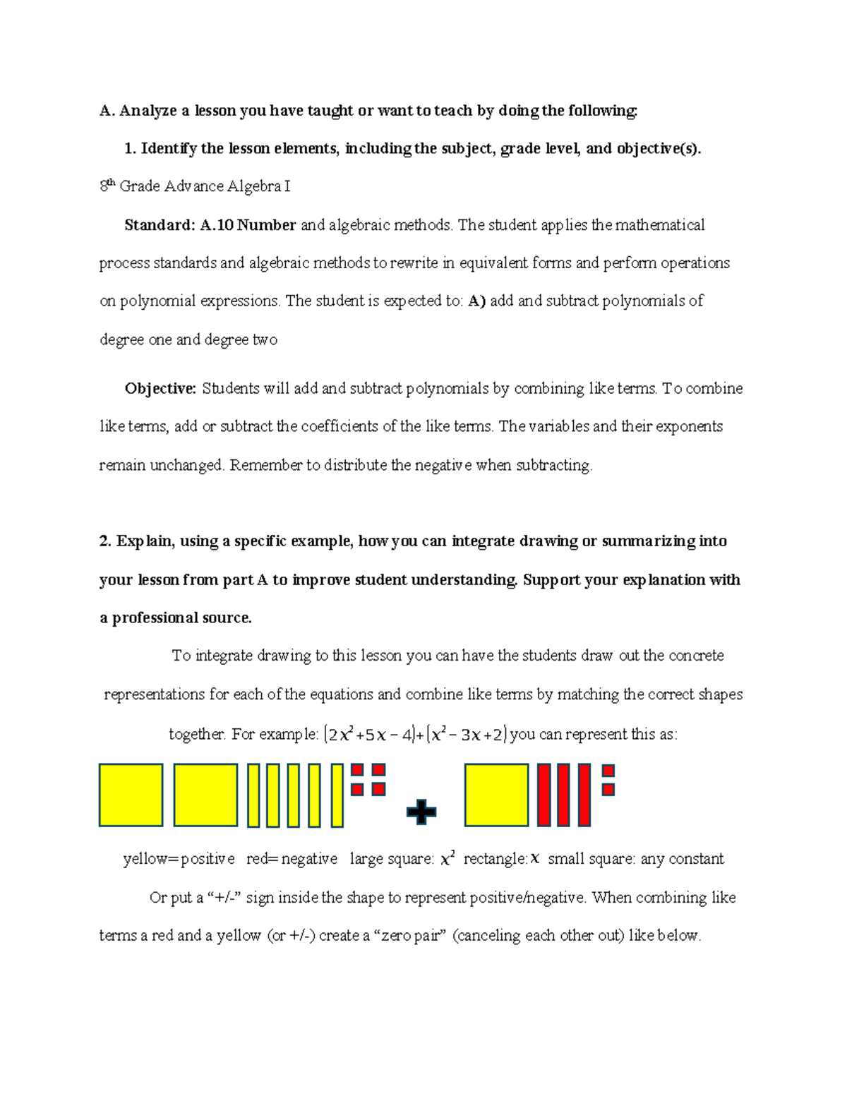 D186 Task 3 Increasing Understanding and Knowledge Retention - A ...