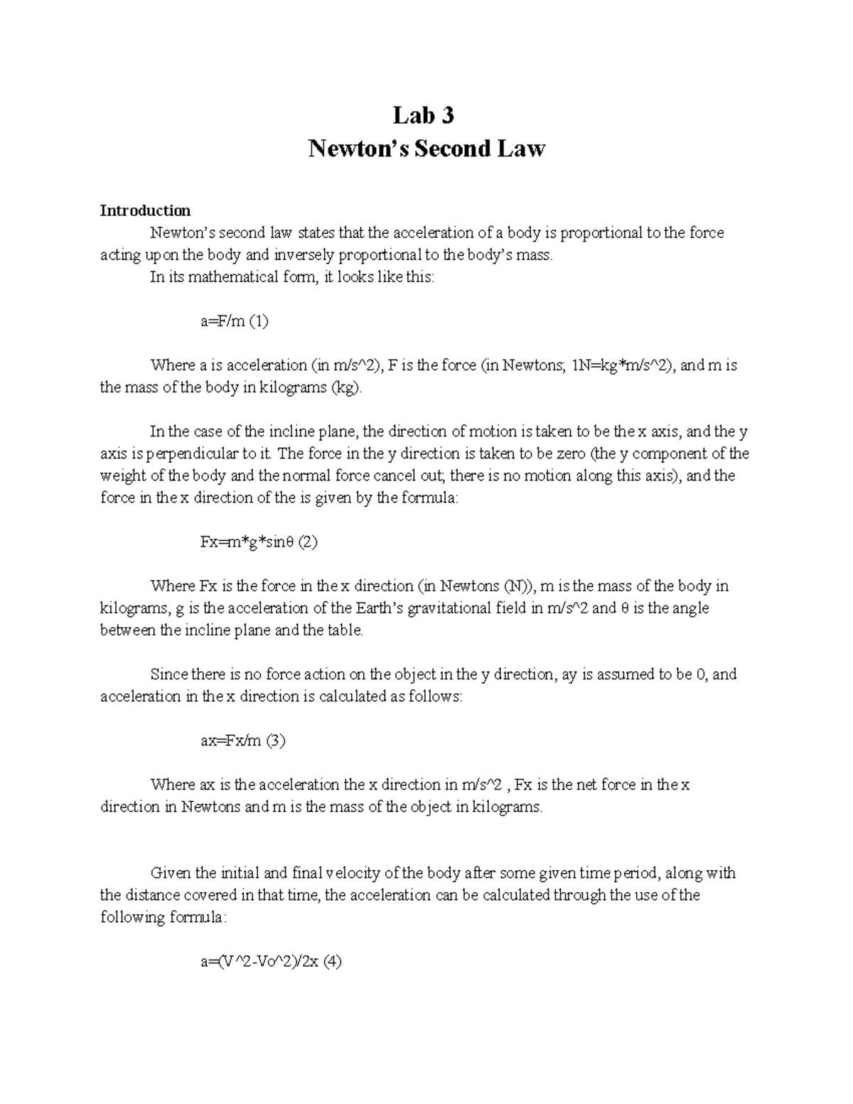phys123-lab3-report-for-lab-3-lab-3-newton-s-second-law