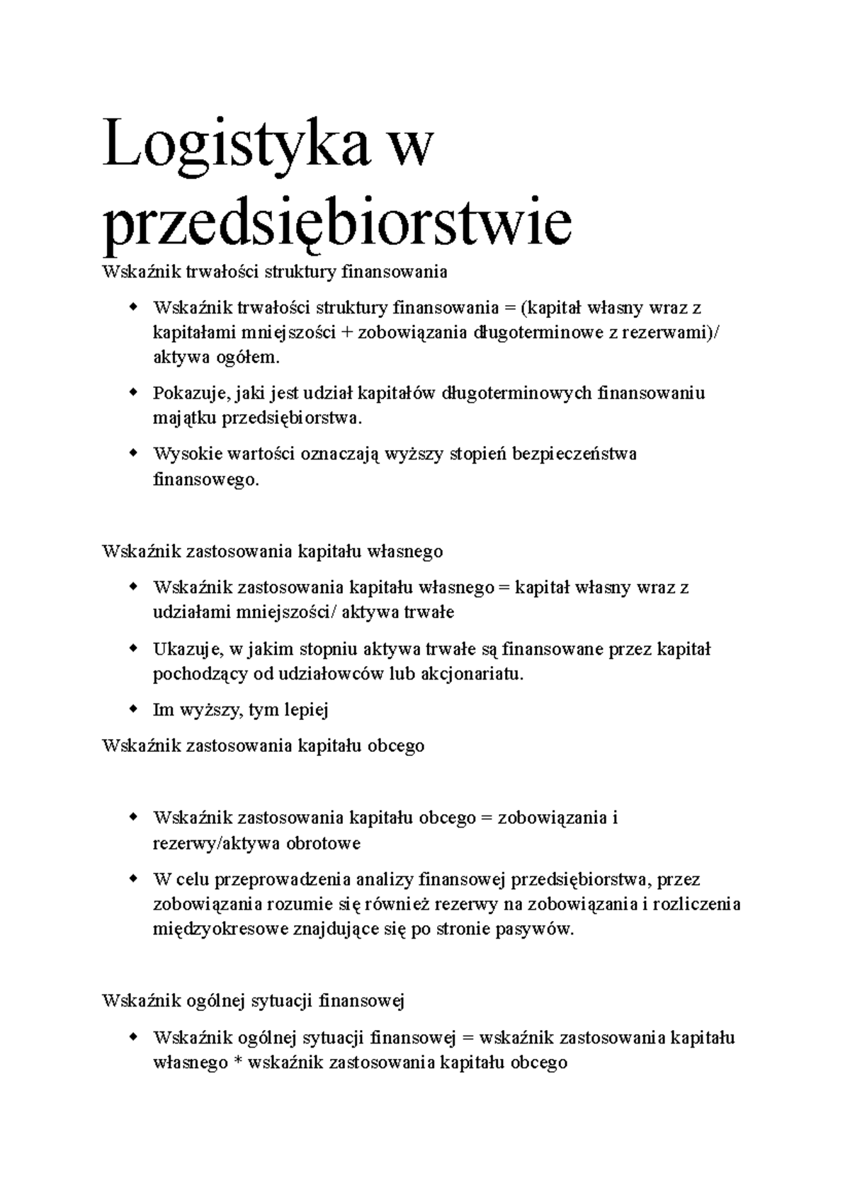 61Logistyka w przedsiębiorstwie - Logistyka w przedsiębiorstwie