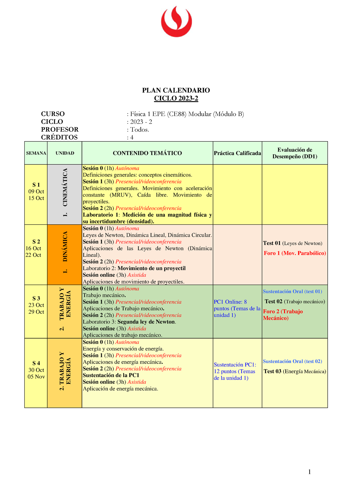 Ce88 Plc 2023 2 Mb 1 1 Plan Calendario Ciclo 20 23 2 Curso