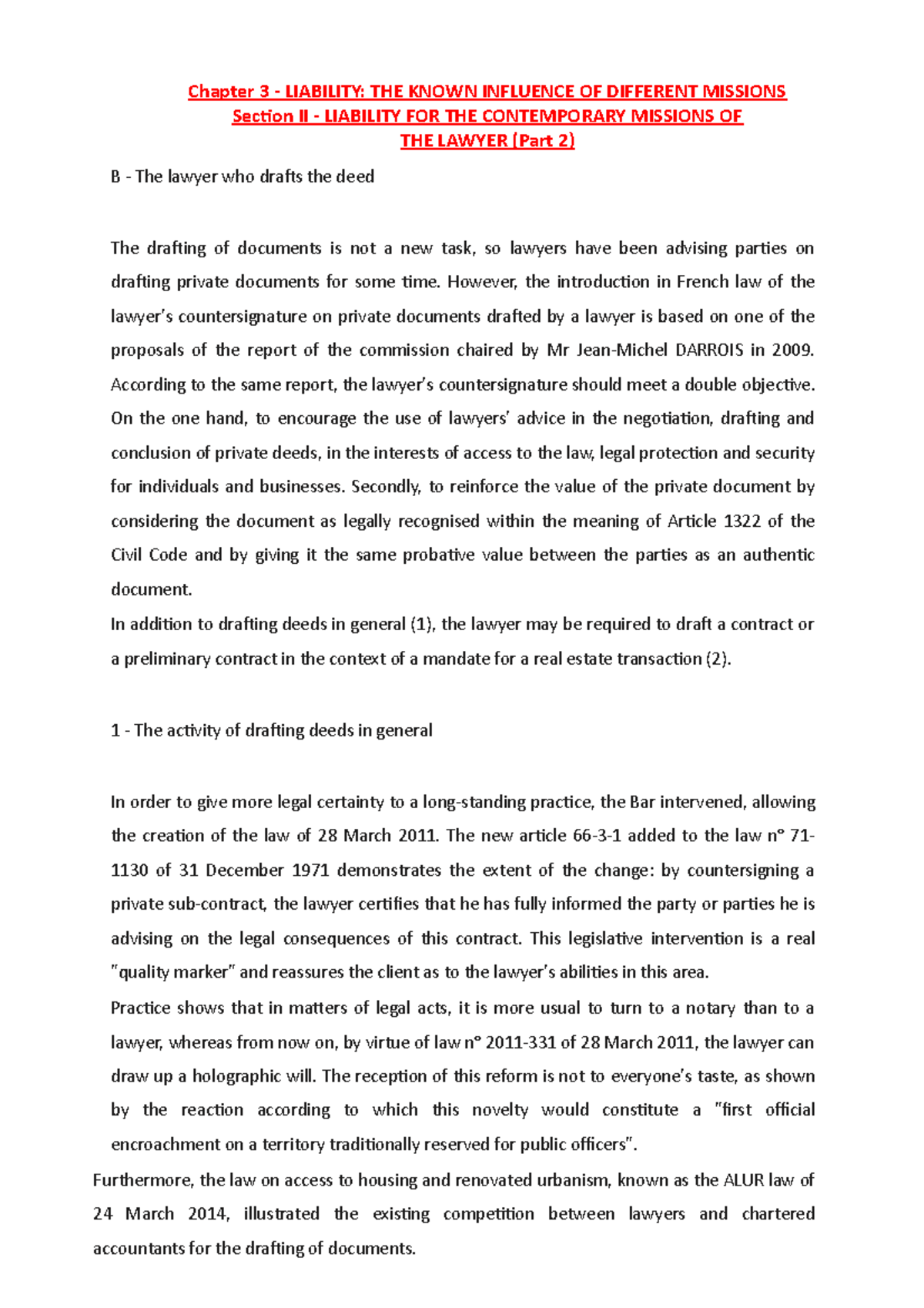 Constitutional Law 7 - Chapter 3 - LIABILITY: THE KNOWN INFLUENCE OF ...