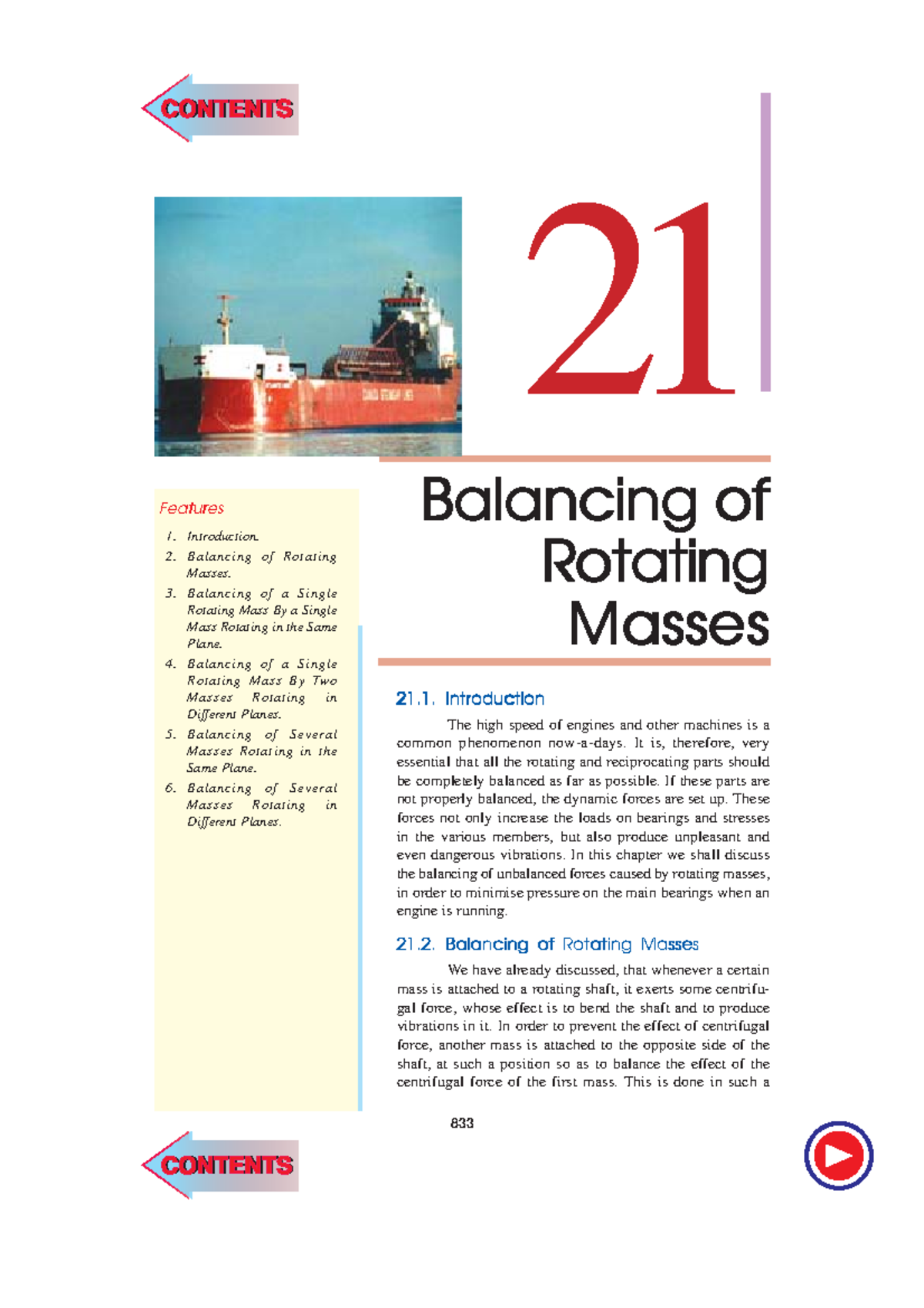 Balancing of rotating masses - 1.21.1.21.1.21.1.21. - Studocu