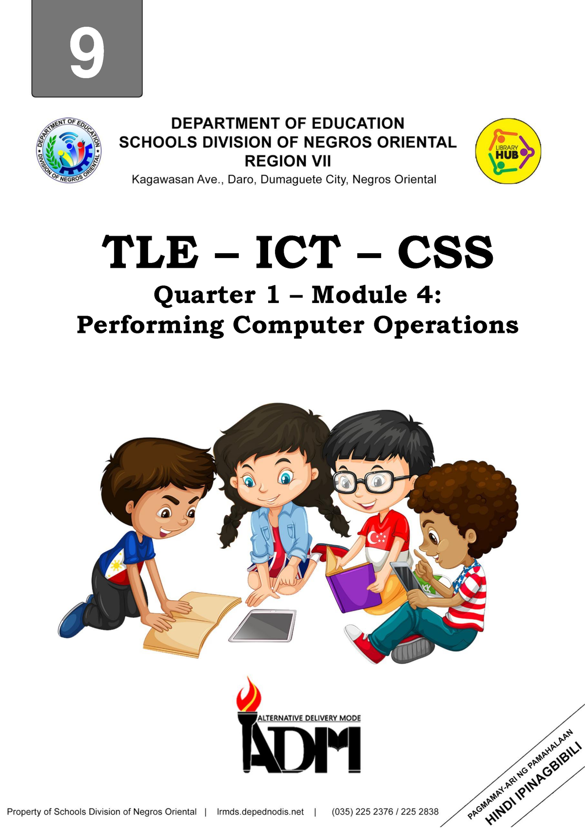 TLE9 Q1 W4 CSS - For Lectures - 9 TLE – ICT – CSS Quarter 1 – Module 4 ...