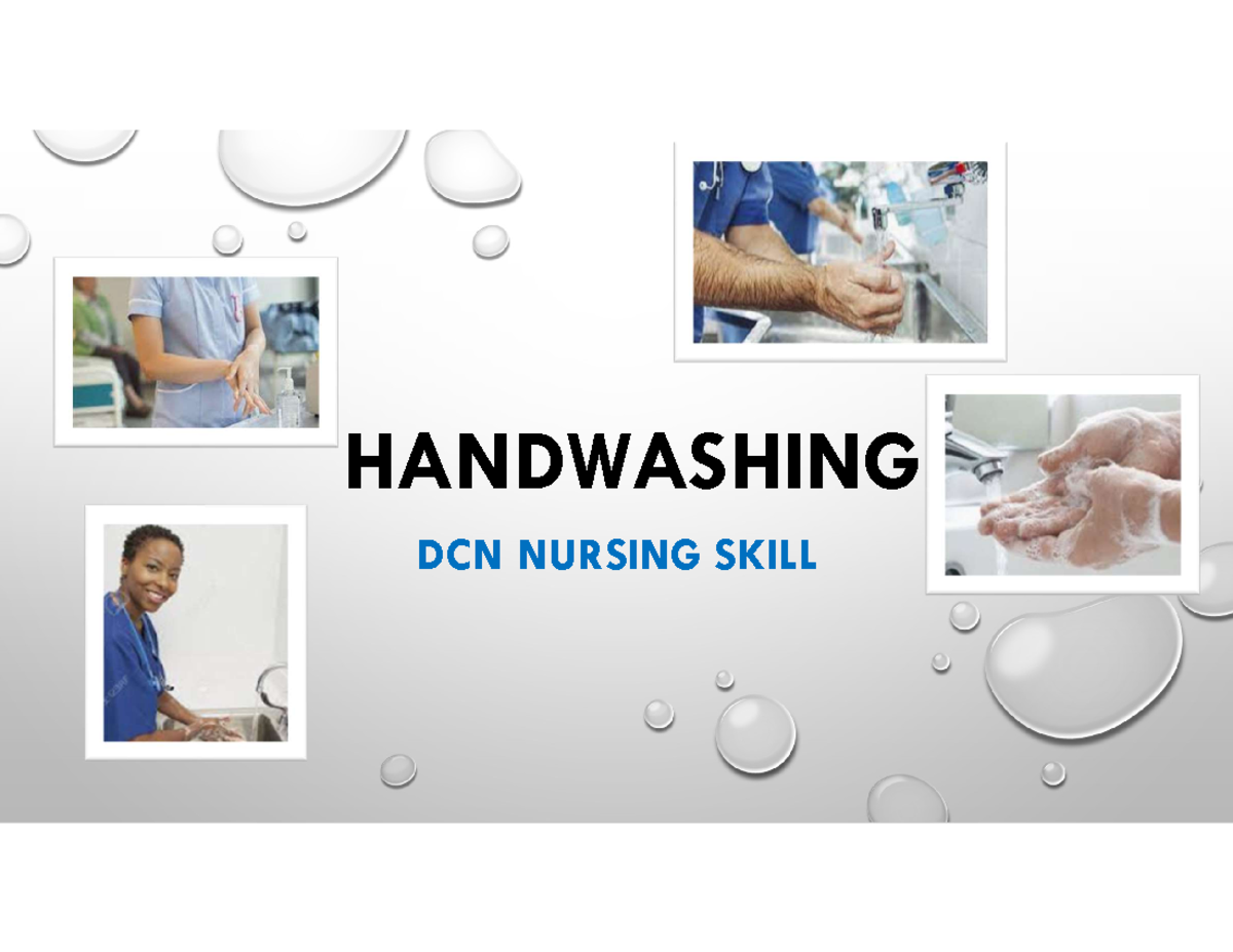 Handwashing Technique For The Registered Nurse So You Can Pass The Handwashing Technique For The Registered Nurse So You Can Pass The