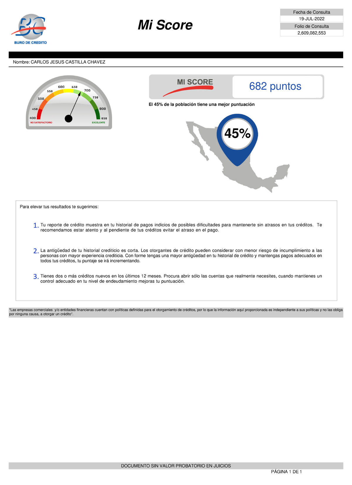 Mi Score Apuntes Sobre Calidad Y Sustentabilidad Mi Score Fecha De Consulta