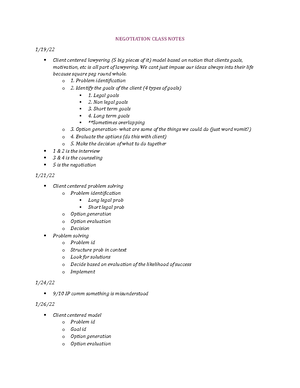 Interviewing Final Reflection - Interviewing, Counseling, & Negotiation ...