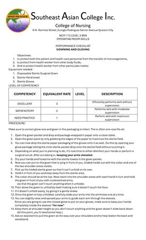 Questionnaire - Name: Age: Gender: GWA: Number of years in Southeast ...