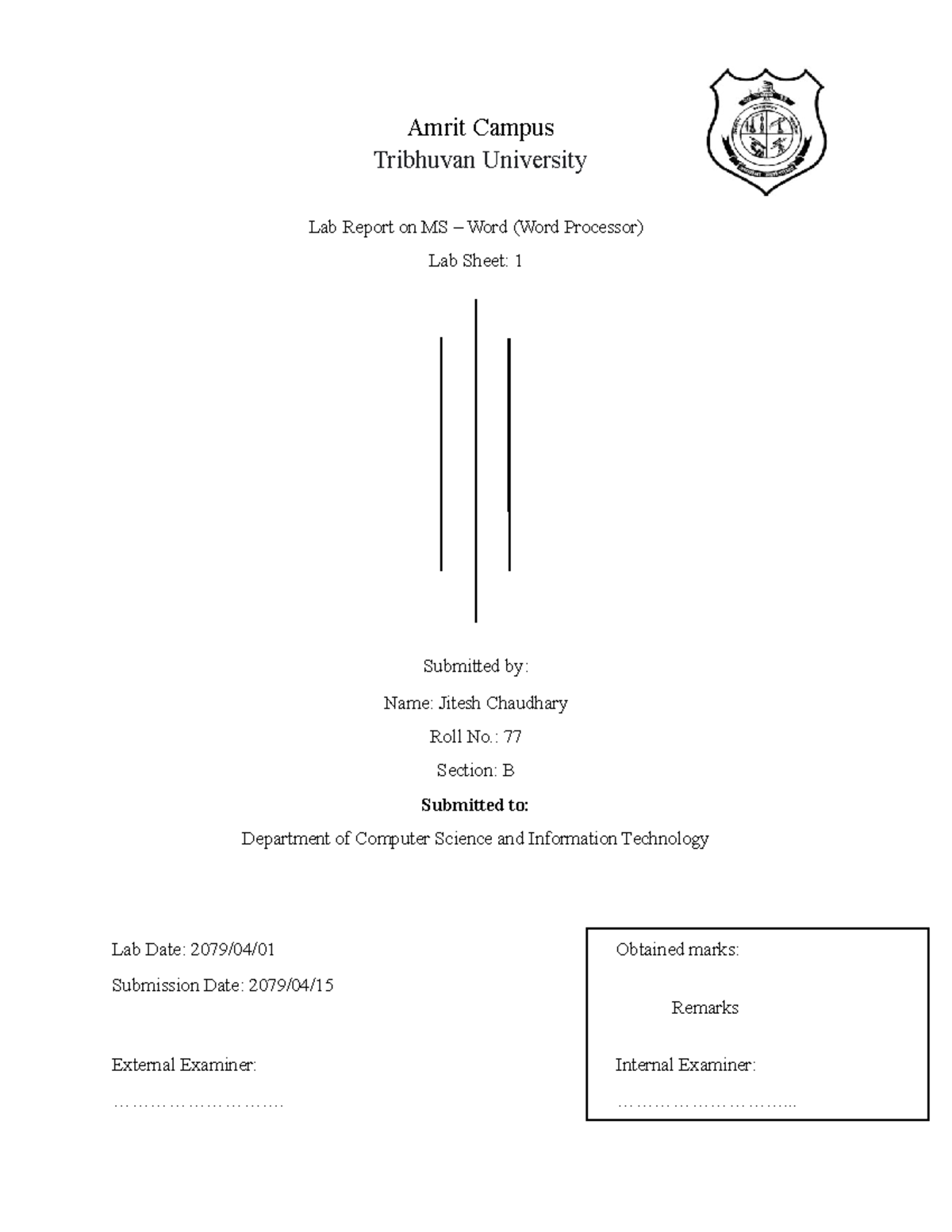iit-lab-sheet-1-word-processor-amrit-campus-tribhuvan-university