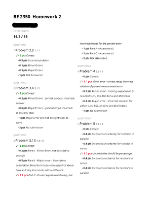 BE 2350 Homework 2 Instructions (1) Totaro - BE 2350 Spring 2023 ...