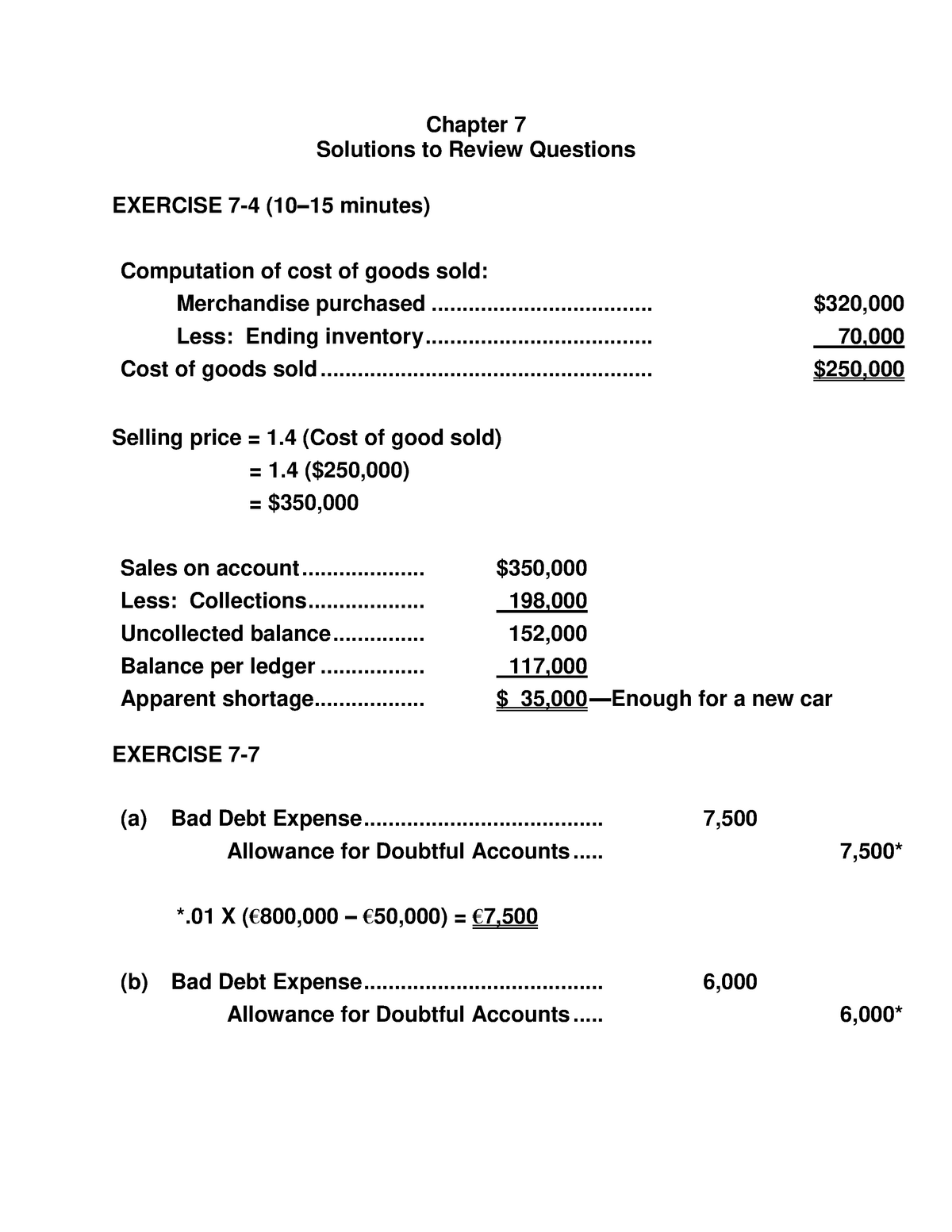 Solution Chpater 7 Review Questions - Chapter 7 Solutions To Review ...