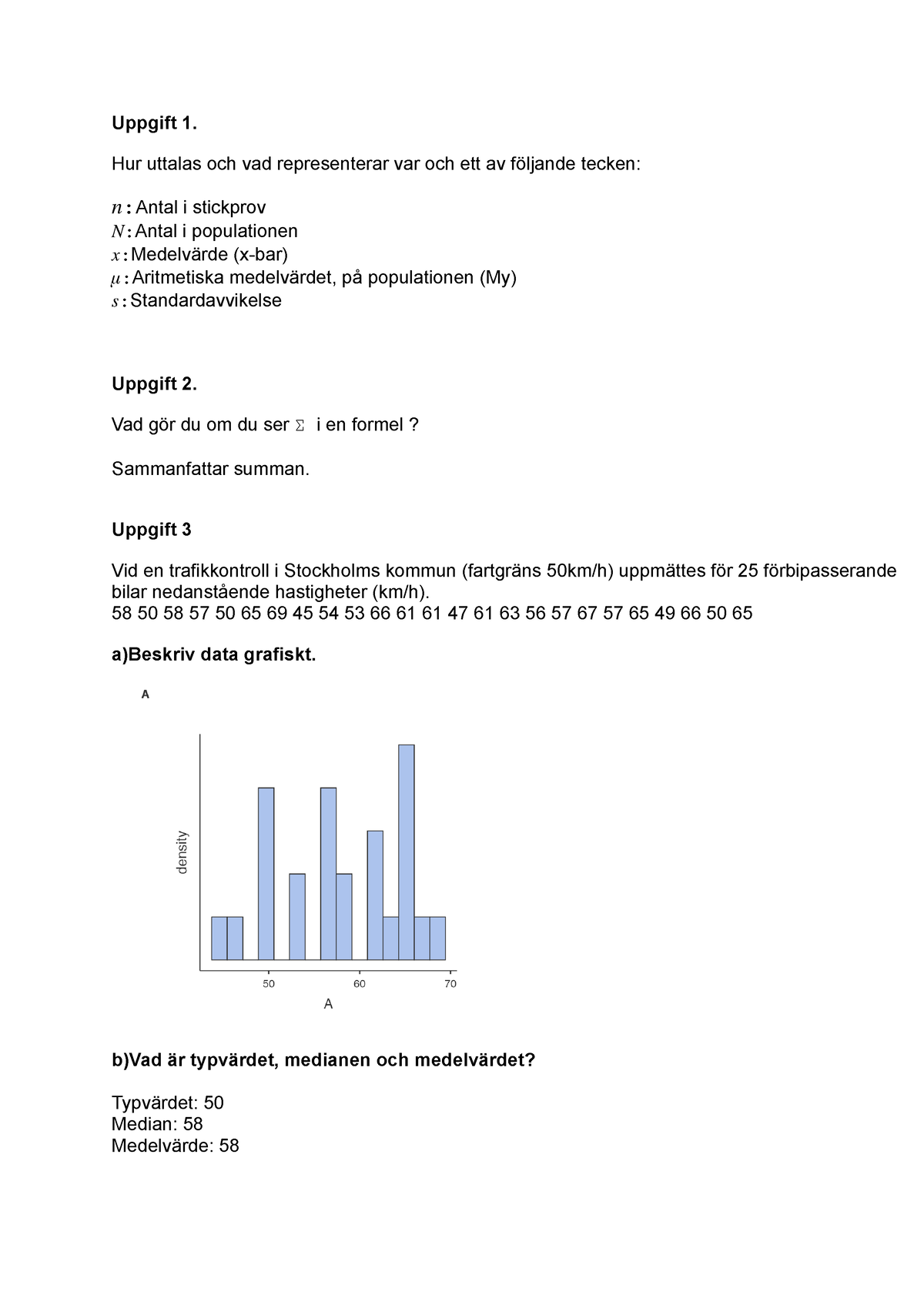 Studocu 5. Seminarium 1 Metod Och Dataanalys - Uppgift 1. Hur Uttalas ...