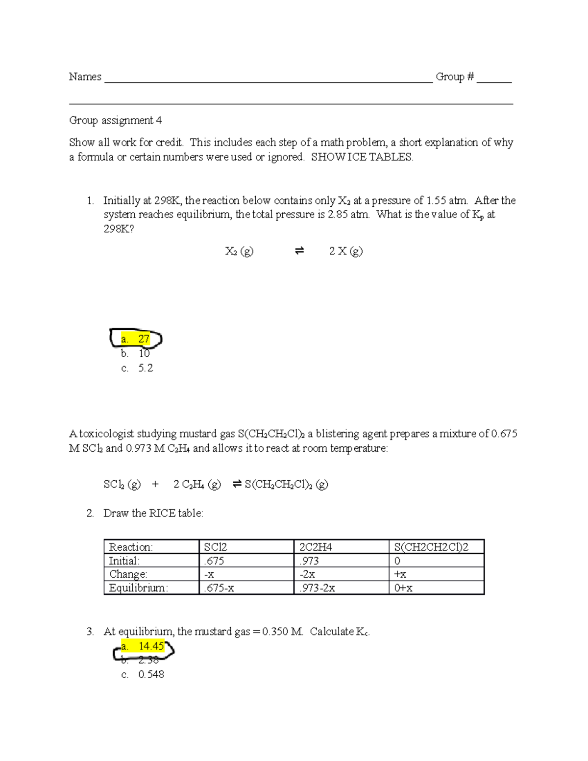 Group Assignment 4 - Names ...