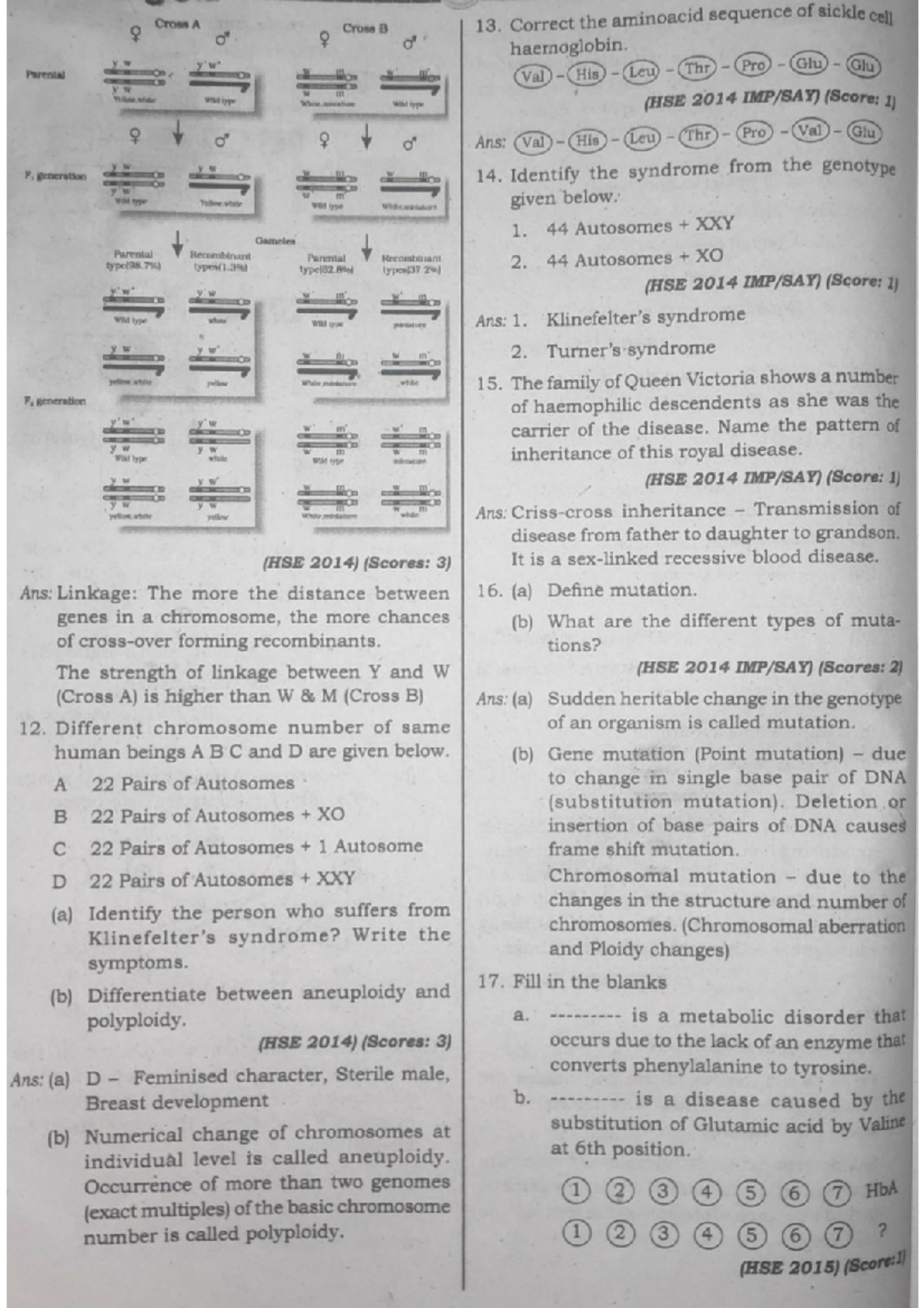 Ch3 pg:8 - Lecture notes and ncert solutions - Zoology - Studocu