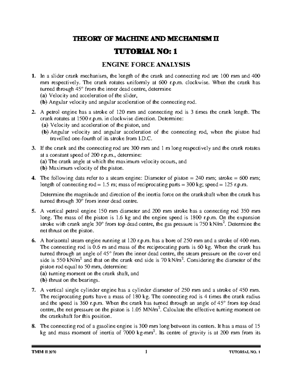 tutorial-01-tmm-ii-2070-tutorial-no-1-1-theory-of-machine-and