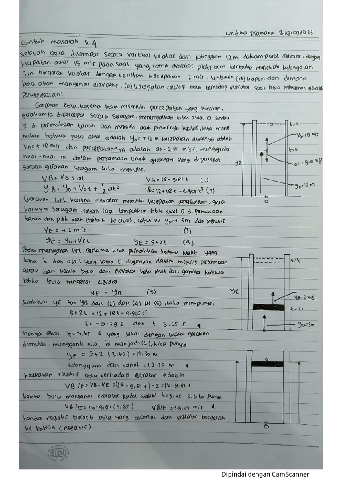 Mekanika Kekuatan Material Kecepatan Relatif - Mekanika Kekuatan ...