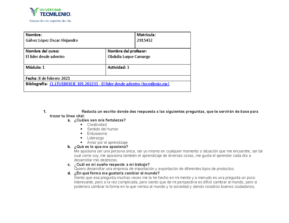 Tarea 3 Tecnicas de negociacion y manejo de conflictos - 1. Redacta un
