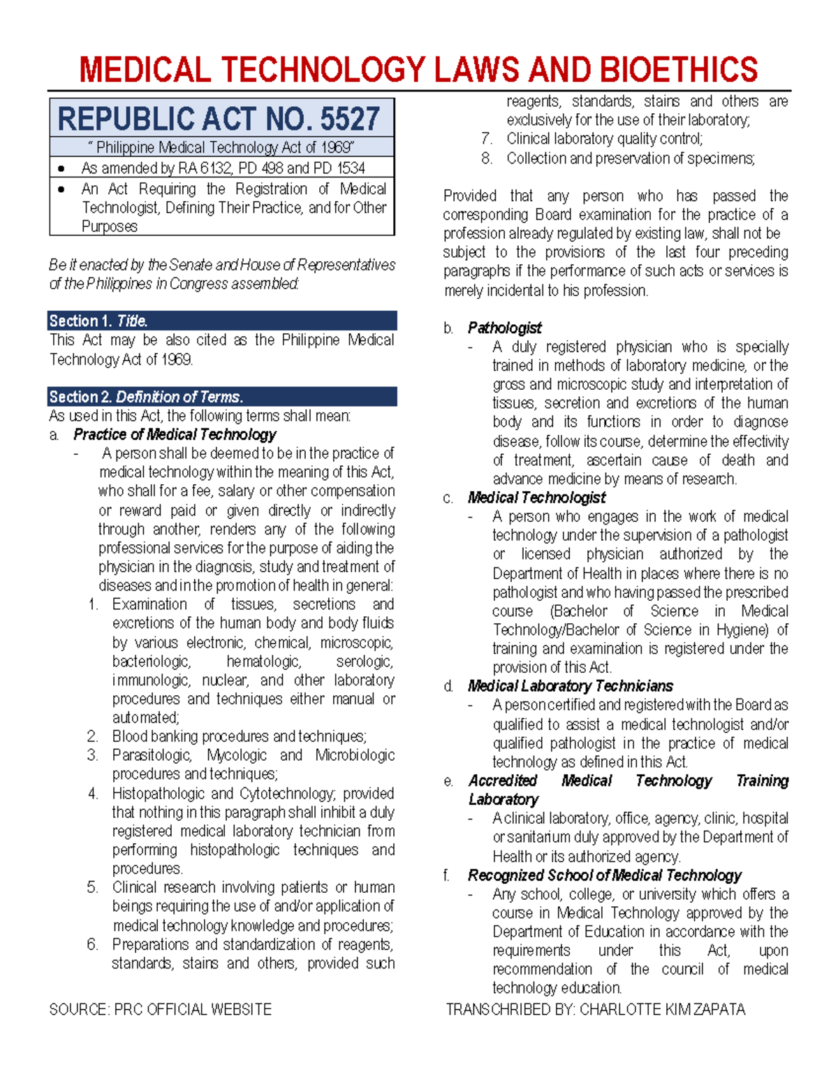 ra-5527-ph-medical-technology-act-of-1969-be-it-enacted-by-the