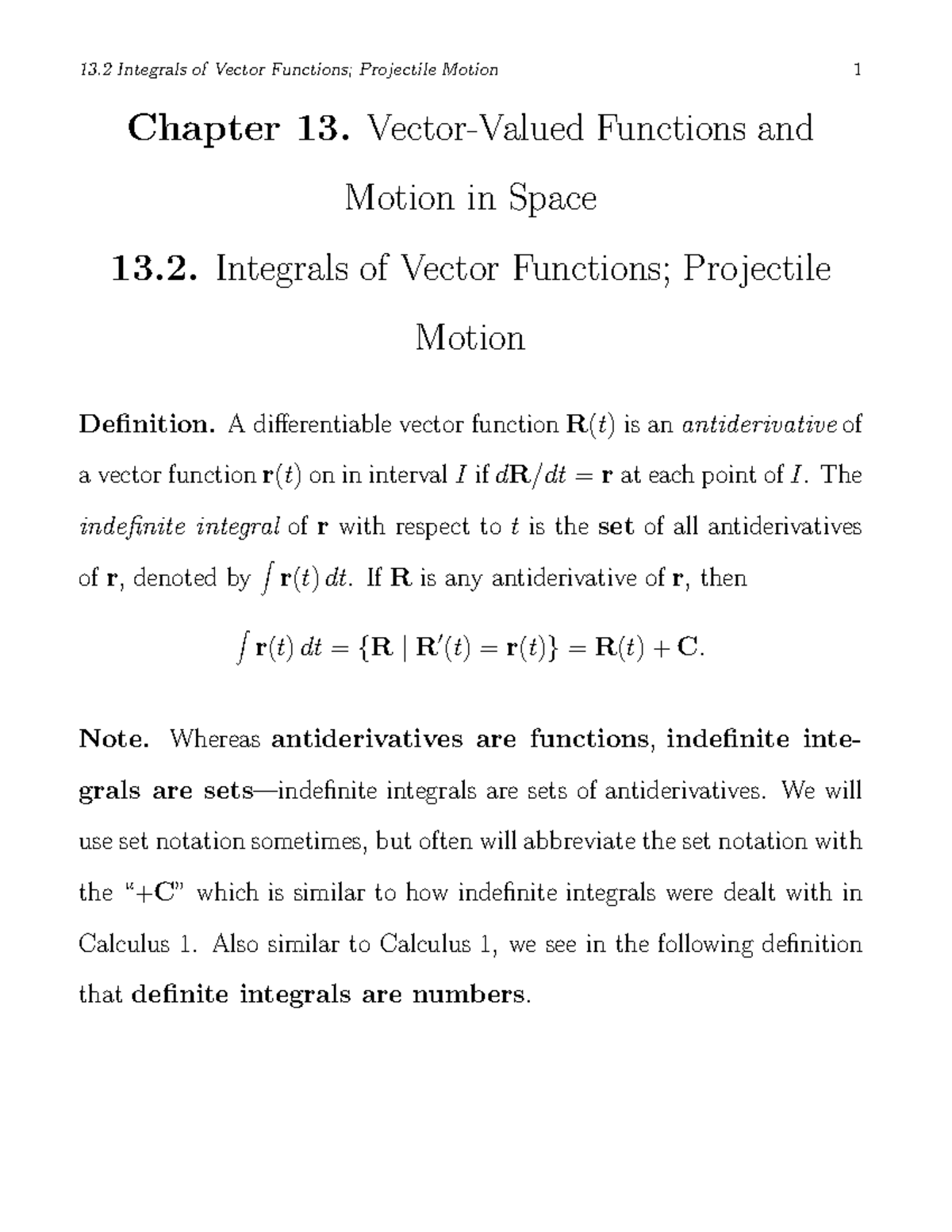 integrals-of-vector-functions-projectile-motion-chapter-13-vector