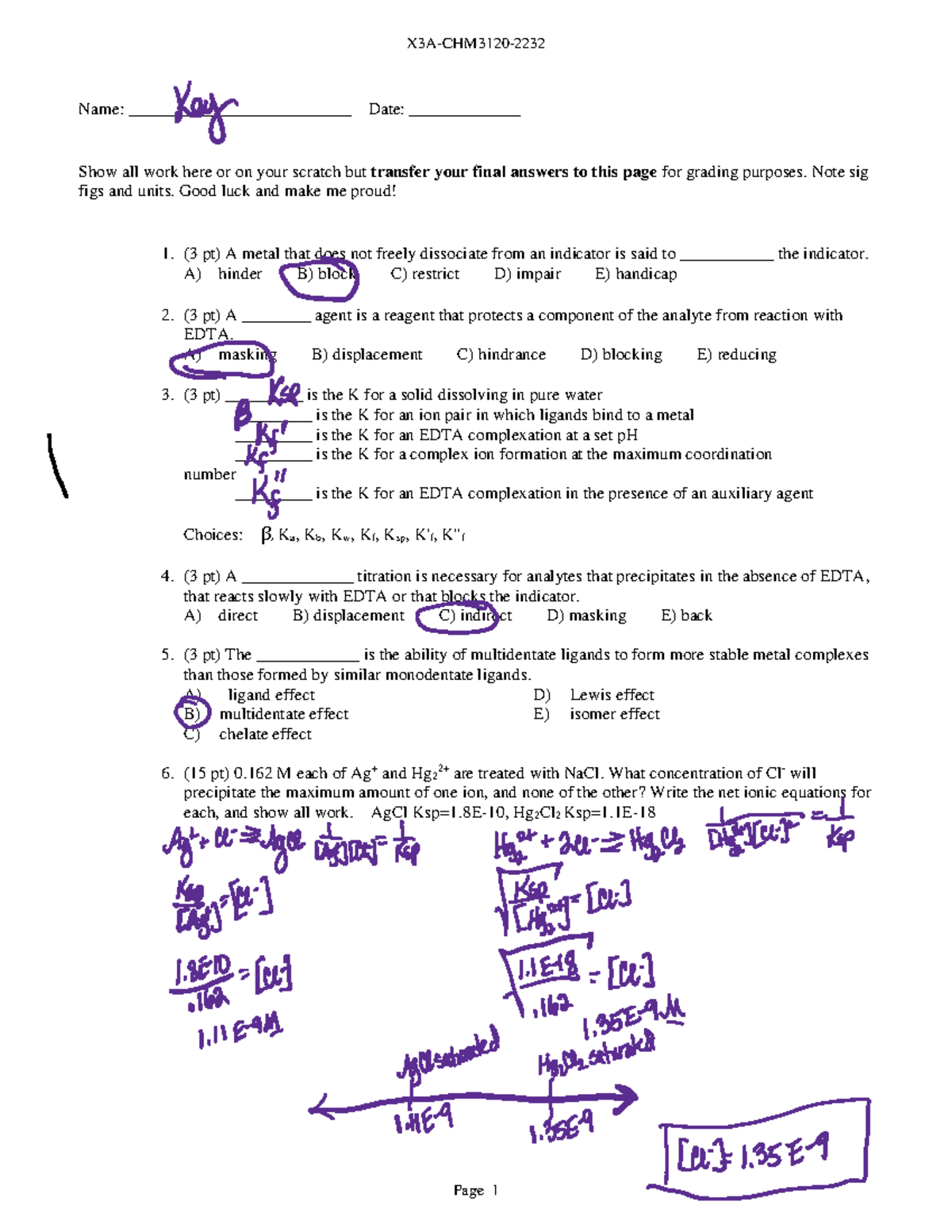 essay exam form 3