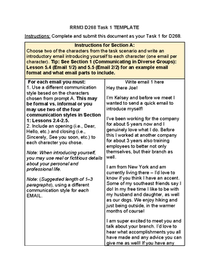 Task 1 c703 - task 1 no revision - A.: The RTI process identifies ...
