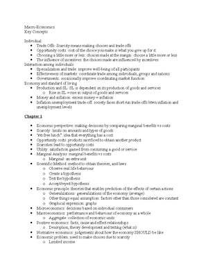 Chapter 6 handwritten notes - ECN204 - ECN204 - Toronto Met - Studocu