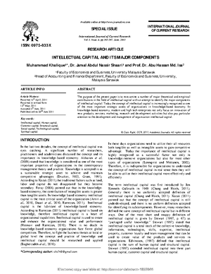 The Role of Intellectual Capital on Public Universities - Pertanika J ...