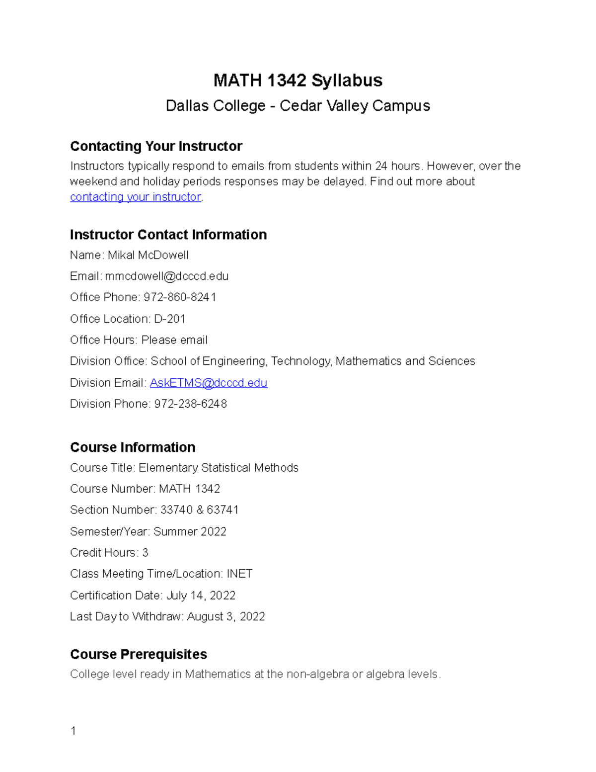 Dallas College Student Email - rridf7s